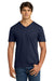 Gildan 64V00/G64V Mens Softstyle Short Sleeve V-Neck T-Shirt Navy Blue Model Front