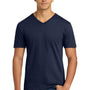 Gildan Mens Softstyle Short Sleeve V-Neck T-Shirt - Navy Blue