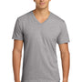 Gildan Mens Softstyle Short Sleeve V-Neck T-Shirt - Sport Grey