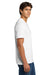 Gildan 64V00/G64V Mens Softstyle Short Sleeve V-Neck T-Shirt White Model Side