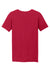 Gildan 64V00/G64V Mens Softstyle Short Sleeve V-Neck T-Shirt Cherry Red Flat Back