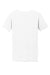 Gildan 64V00/G64V Mens Softstyle Short Sleeve V-Neck T-Shirt White Flat Back