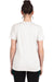 Next Level 6600 Womens Relaxed CVC Short Sleeve Crewneck T-Shirt White Model Back