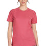 Next Level Womens Relaxed CVC Short Sleeve Crewneck T-Shirt - Heather Mauve