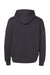 Bella + Canvas BC3729/3729 Mens Sponge Fleece Hooded Sweatshirt Hoodie Dark Grey Flat Back