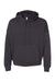 Bella + Canvas BC3729/3729 Mens Sponge Fleece Hooded Sweatshirt Hoodie Dark Grey Flat Front