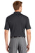 CornerStone CS421 Mens Gripper Moisture Wicking Short Sleeve Polo Shirt Iron Grey Model Back