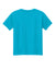 Gildan 67000B Youth Softstyle CVC Short Sleeve Crewneck T-Shirt Caribbean Blue Mist Flat Back