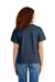 Gildan 67000B Youth Softstyle CVC Short Sleeve Crewneck T-Shirt Navy Blue Mist Model Back