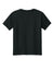 Gildan 67000B Youth Softstyle CVC Short Sleeve Crewneck T-Shirt Pitch Black Flat Back