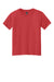 Gildan 67000B Youth Softstyle CVC Short Sleeve Crewneck T-Shirt Red Mist Flat Front