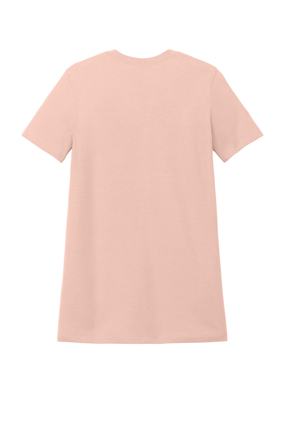 Gildan G670L/67000L Womens Softstyle CVC Short Sleeve Crewneck T-Shirt Dusty Rose Pink Flat Back