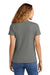 Gildan G670L/67000L Womens Softstyle CVC Short Sleeve Crewneck T-Shirt Gunmetal Grey Model Back