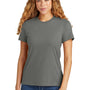 Gildan Womens Softstyle CVC Short Sleeve Crewneck T-Shirt - Gunmetal Grey