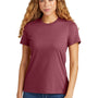 Gildan Womens Softstyle CVC Short Sleeve Crewneck T-Shirt - Maroon Mist