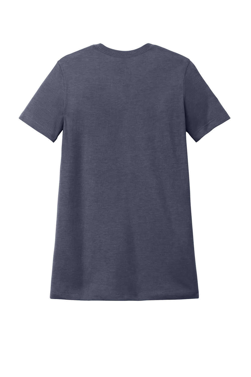 Gildan G670L/67000L Womens Softstyle CVC Short Sleeve Crewneck T-Shirt Navy Blue Mist Flat Back