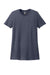 Gildan G670L/67000L Womens Softstyle CVC Short Sleeve Crewneck T-Shirt Navy Blue Mist Flat Front