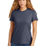 Gildan Womens Softstyle CVC Short Sleeve Crewneck T-Shirt - Navy Blue Mist