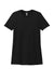 Gildan G670L/67000L Womens Softstyle CVC Short Sleeve Crewneck T-Shirt Pitch Black Flat Front