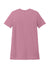 Gildan G670L/67000L Womens Softstyle CVC Short Sleeve Crewneck T-Shirt Plumrose Pink Flat Back