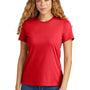 Gildan Womens Softstyle CVC Short Sleeve Crewneck T-Shirt - Red Mist