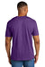 Gildan G670/67000 Mens Softstyle CVC Short Sleeve Crewneck T-Shirt Amethyst Purple Model Back