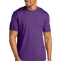 Gildan Mens Softstyle CVC Short Sleeve Crewneck T-Shirt - Amethyst Purple