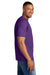 Gildan G670/67000 Mens Softstyle CVC Short Sleeve Crewneck T-Shirt Amethyst Purple Model Side