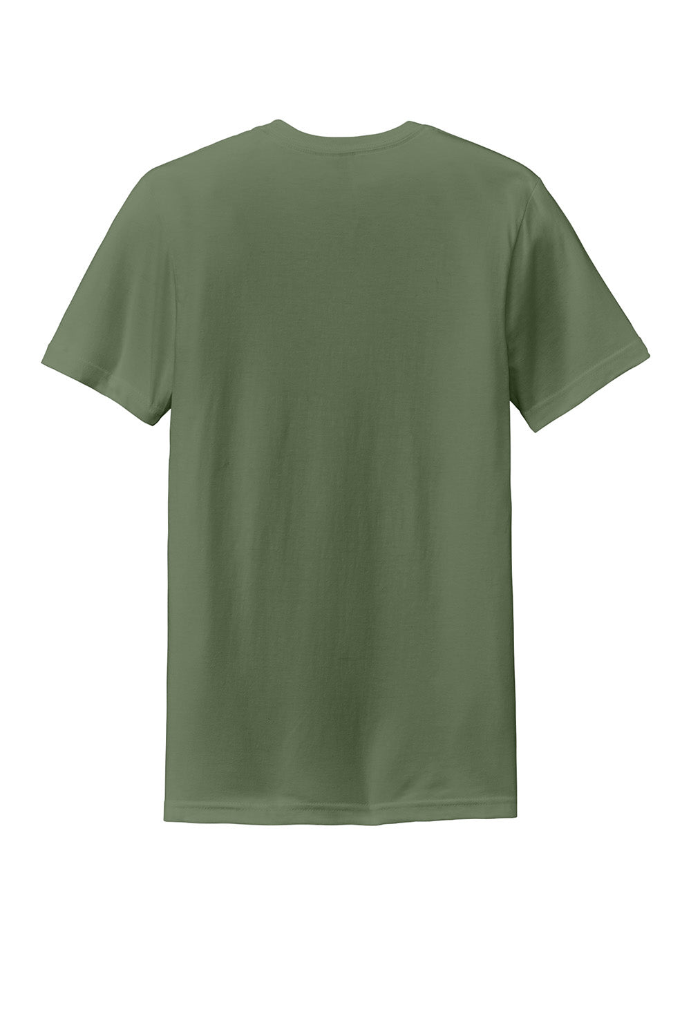 Gildan G670/67000 Mens Softstyle CVC Short Sleeve Crewneck T-Shirt Cactus Green Flat Back