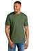 Gildan G670/67000 Mens Softstyle CVC Short Sleeve Crewneck T-Shirt Cactus Green Model Front