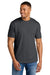 Gildan 67000/G670 Mens Softstyle CVC Short Sleeve Crewneck T-Shirt Heather Dark Grey Model Front