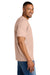 Gildan G670/67000 Mens Softstyle CVC Short Sleeve Crewneck T-Shirt Dusty Rose Pink Model Side