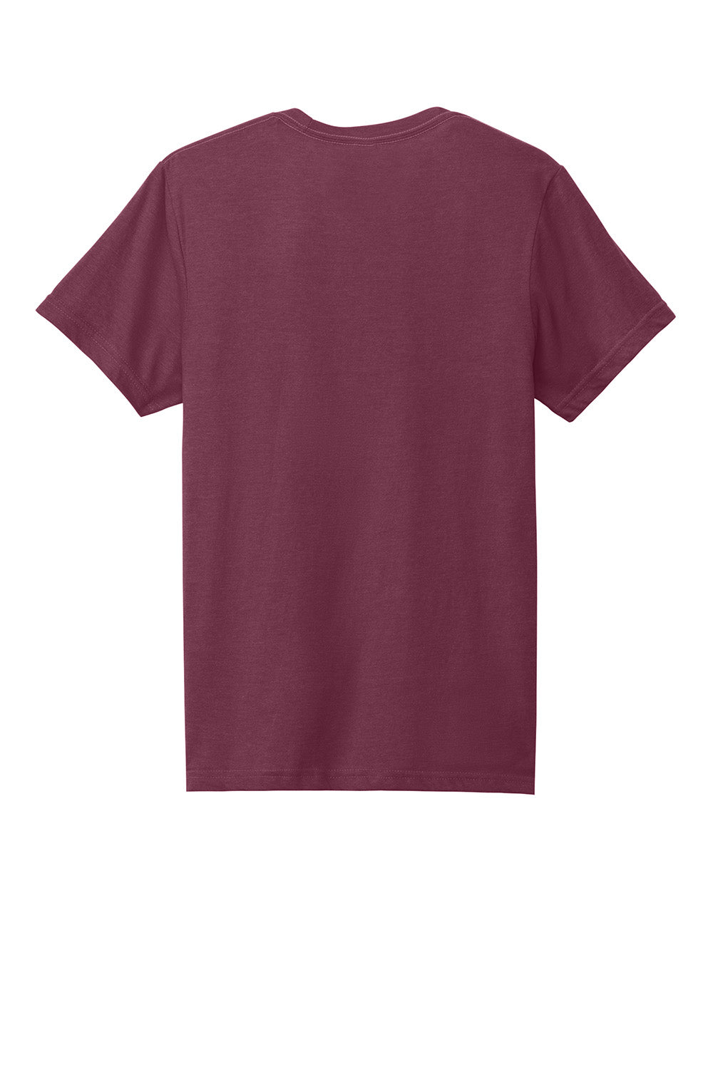 Gildan G670/67000 Mens Softstyle CVC Short Sleeve Crewneck T-Shirt Maroon Mist Flat Back