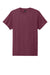 Gildan G670/67000 Mens Softstyle CVC Short Sleeve Crewneck T-Shirt Maroon Mist Flat Front