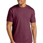 Gildan Mens Softstyle CVC Short Sleeve Crewneck T-Shirt - Maroon Mist