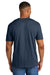 Gildan G670/67000 Mens Softstyle CVC Short Sleeve Crewneck T-Shirt Navy Blue Mist Model Back