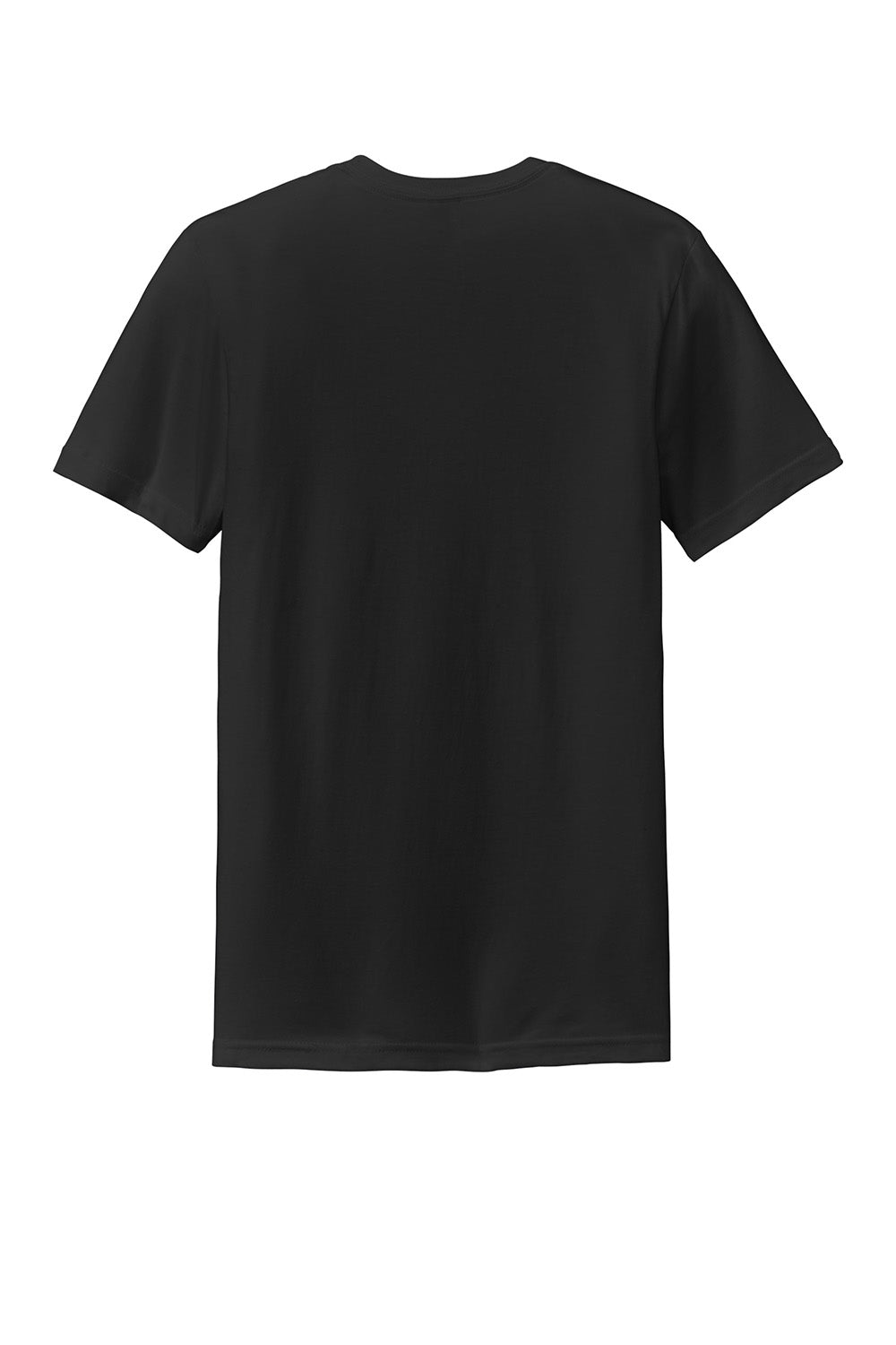 Gildan G670/67000 Mens Softstyle CVC Short Sleeve Crewneck T-Shirt Pitch Black Flat Back