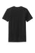 Gildan G670/67000 Mens Softstyle CVC Short Sleeve Crewneck T-Shirt Pitch Black Flat Back