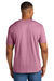 Gildan G670/67000 Mens Softstyle CVC Short Sleeve Crewneck T-Shirt Plumrose Pink Model Back