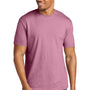 Gildan Mens Softstyle CVC Short Sleeve Crewneck T-Shirt - Plumrose Pink