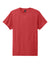 Gildan G670/67000 Mens Softstyle CVC Short Sleeve Crewneck T-Shirt Red Mist Flat Front