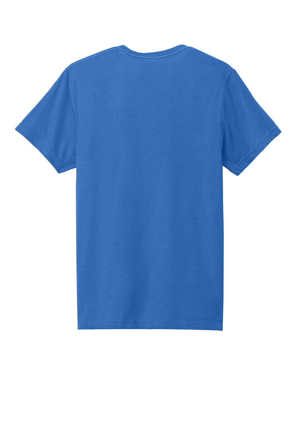 Gildan G670/67000 Mens Softstyle CVC Short Sleeve Crewneck T-Shirt Royal Blue Mist Flat Back