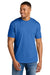 Gildan G670/67000 Mens Softstyle CVC Short Sleeve Crewneck T-Shirt Royal Blue Mist Model Front