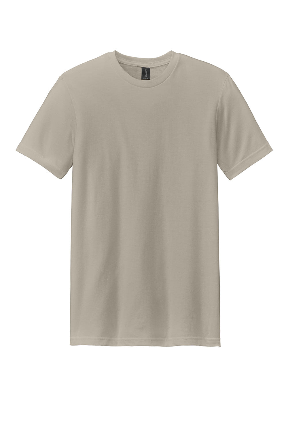 Gildan G670/67000 Mens Softstyle CVC Short Sleeve Crewneck T-Shirt Slate Grey Flat Front