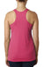 Next Level NL6733/6733 Womens Tank Top Vintage Shocking Pink Model Back