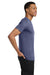 Gildan 6750 Mens Short Sleeve Crewneck T-Shirt Heather Blue Model Side