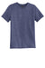 Gildan 6750 Mens Short Sleeve Crewneck T-Shirt Heather Blue Flat Front