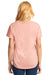 Next Level 6760 Womens Dolman Jersey Short Sleeve Scoop Neck T-Shirt Desert Pink Model Back