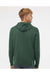 Independent Trading Co. AFX90UN Mens Hooded Sweatshirt Hoodie Alpine Green Model Back