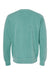 Independent Trading Co. PRM3500 Mens Pigment Dyed Crewneck Sweatshirt Mint Green Flat Back